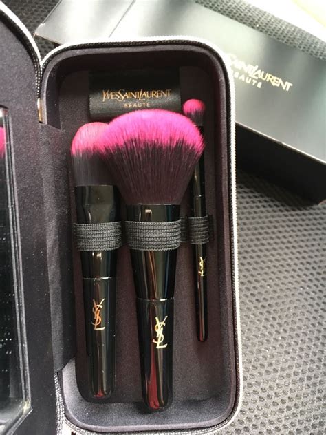 ysl beauty brush kit.